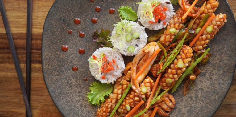 Recipe of Korean Spicy Stir-Fried Squid (Cuttlefish) by Gosto Lagos